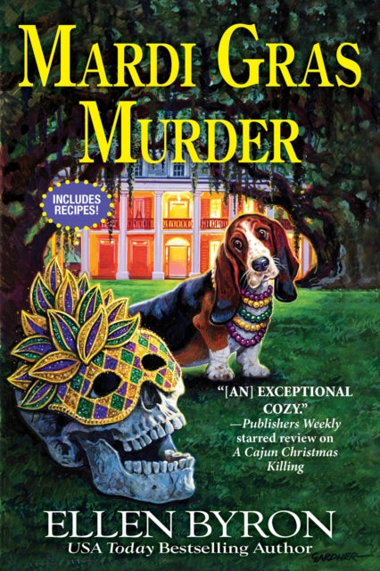 Book cover of: Mardi Gras Murder. By: Ellen Byron