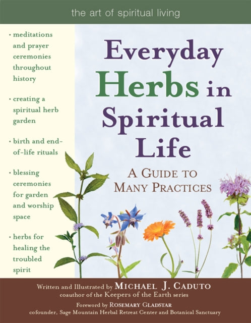 Book cover of: Everyday Herbs in Spiritual Life. By: Micheal J. Caduto
