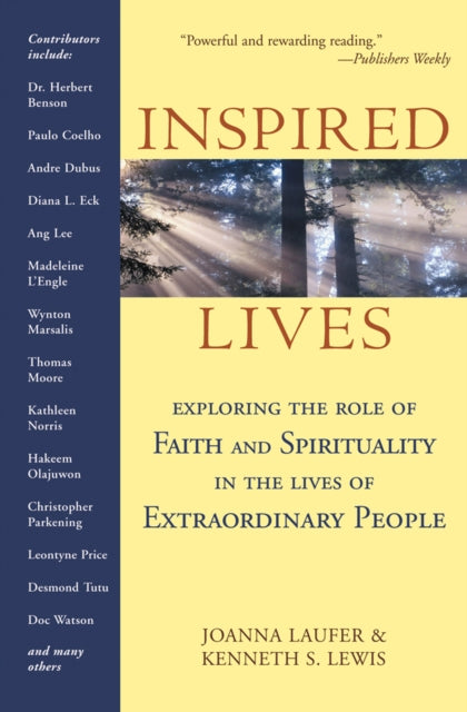 Book cover of: Inspired Lives. By: Joanna Laufer