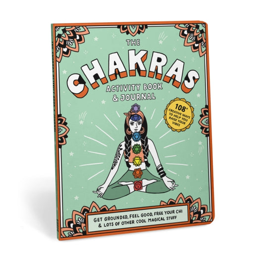 Book cover of: Knock Knock Chakras Activity Book & Journal. By: Suzi Barrett