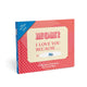 Book cover of: Knock Knock Mom, I Love You Because … Book Fill in the Love Fill-in-the-Blank Book & Gift Journal