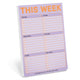 Book cover of: Knock Knock This Week Pad (Pastel Edition)