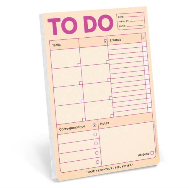 Book cover of: Knock Knock To Do Pad (Pastel Edition)