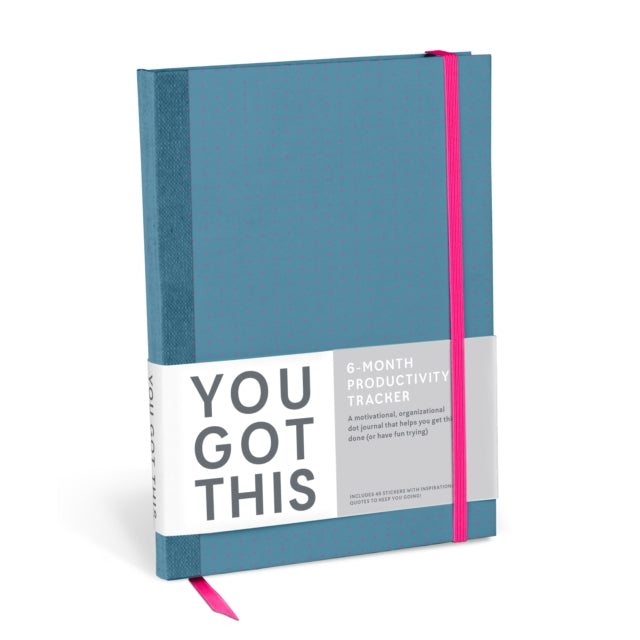 Book cover of: Knock Knock You Got This (Blue/Pink) Productivity Journal