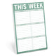 Book cover of: Knock Knock This Week Pad (Green). By: Knock Knock Knock