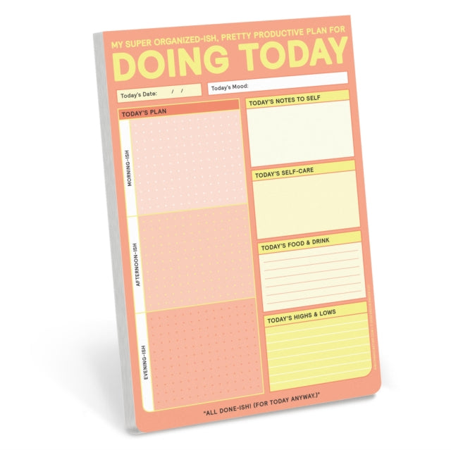 Book cover of: Knock Knock Doing Today Notepads (Pastel)