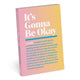 Book cover of: Knock Knock Gonna Be OK Mini Inner Truth Journal (Pastel Version)