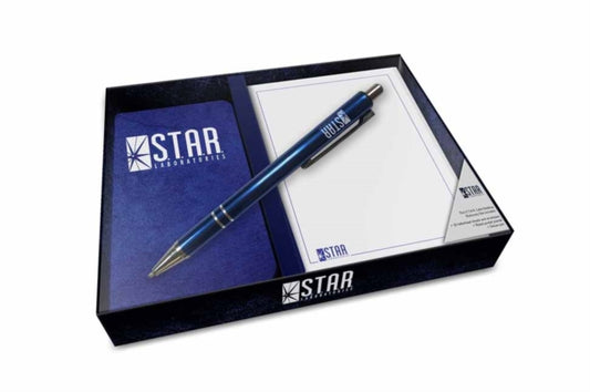 Book cover of: DC Comics: S.T.A.R. Labs Desktop Stationery Set (With Pen)