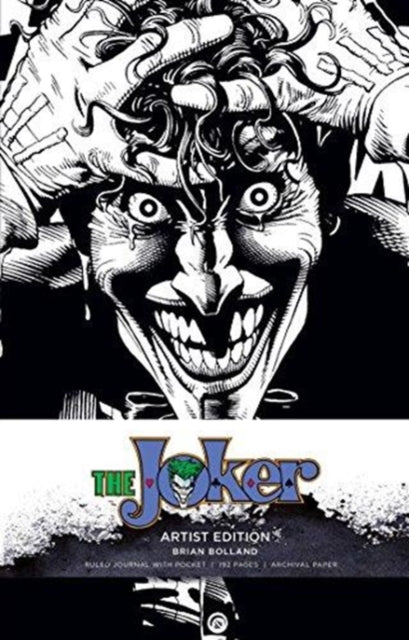 Book cover of: DC Comics: Joker Hardcover Ruled Journal