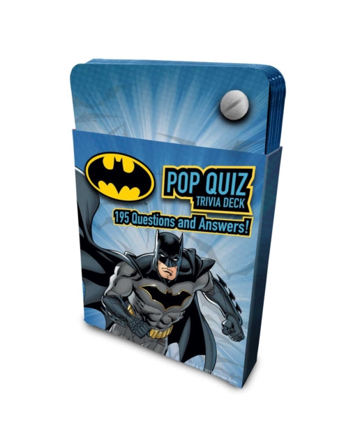 Book cover of: DC Comics: Batman Pop Quiz Trivia Deck. By: Mike Avila