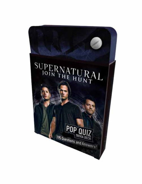 Book cover of: Supernatural Pop Quiz Trivia Deck