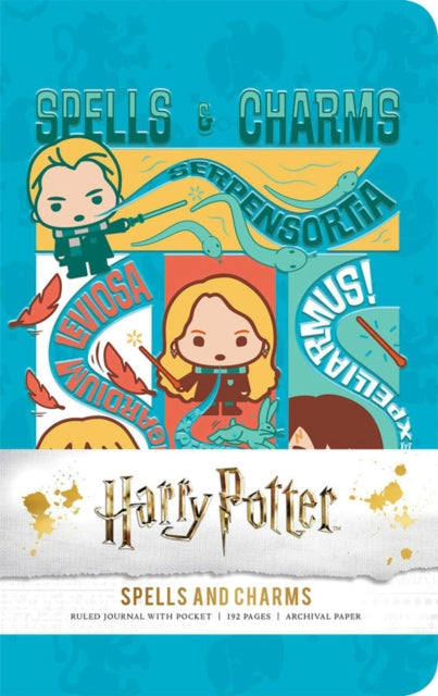 Book cover of: Harry Potter: Spells and Charms Ruled Pocket Journal