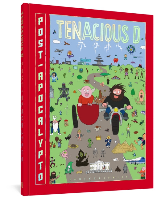 Book cover of: Post-Apocalypto: The Graphic Novel. By: Tenacious D