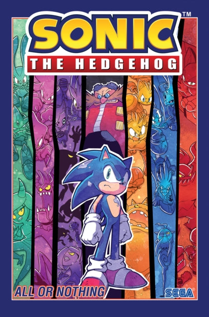 Book cover of: Sonic The Hedgehog, Volume 7: All or Nothing. By: Ian Flynn