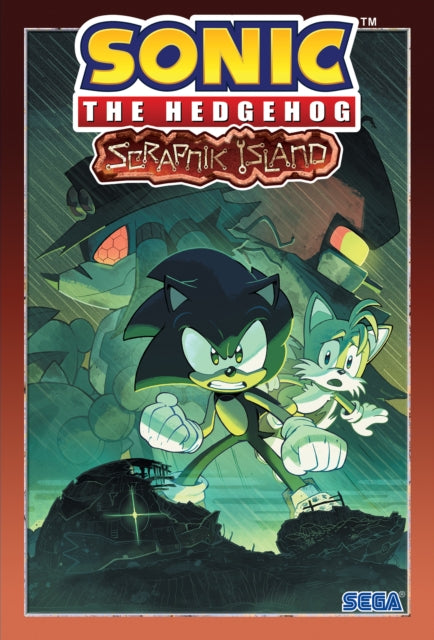 Book cover of: Sonic the Hedgehog: Scrapnik Island. By: Daniel Barnes
