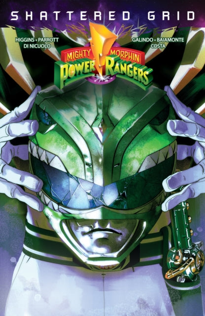 Book cover of: Mighty Morphin Power Rangers: Shattered Grid. By: Kyle Higgins