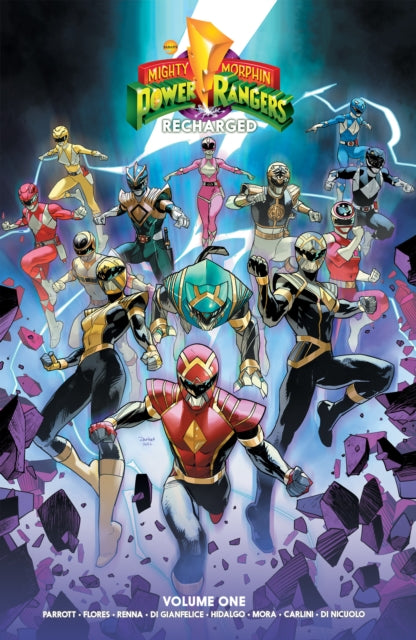 Book cover of: Mighty Morphin Power Rangers: Recharged Vol. 1. By: Ryan Parrott