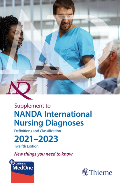 Book cover of: Supplement to NANDA International Nursing Diagnoses: Definitions and Classification 2021-2023 (12th Edition). By: T. Heather Herdman