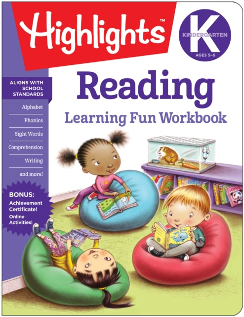 Book cover of: Kindergarten Reading. By: Highlights Staff