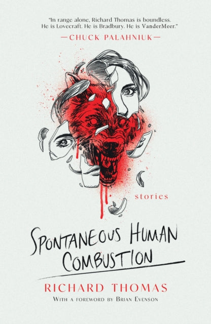 Book cover of: Spontaneous Human Combustion. By: Richard Thomas