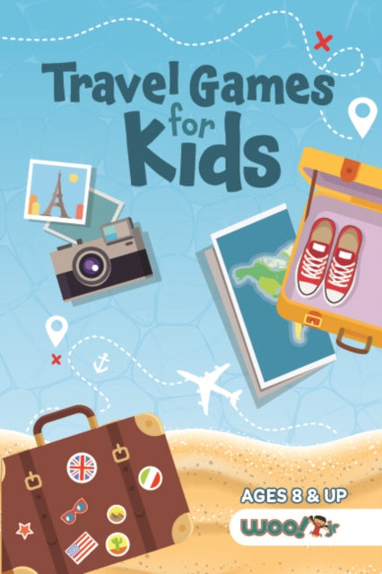 Book cover of: Travel Games for Kids. By: Woo! Jr Woo! Jr. Kids Activities