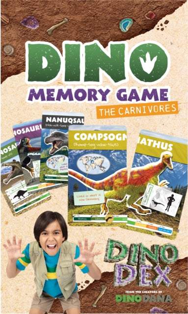 Book cover of: Dino Memory Game: The Carnivores