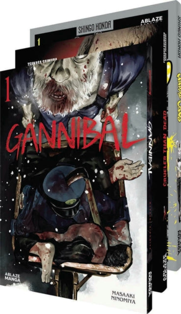 Book cover of: ABLAZE Horror Manga Collected Set