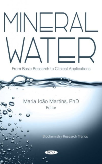 Book cover of: Mineral Water. By: Maria João Martins