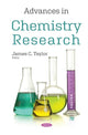 Book cover of: Advances in Chemistry Research. By: Taylor, James C.