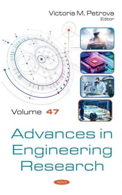 Book cover of: Advances in Engineering Research. By: Victoria M. Petrova