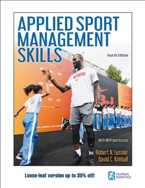 Book cover of: Applied Sport Management Skills. By: Robert N. Lussier