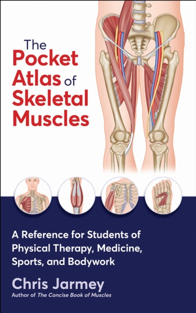 Book cover of: Pocket Atlas of Skeletal Muscles. By: Chris Jarmey