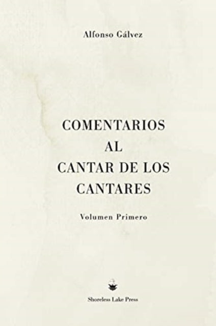 Book cover of: Comentarios al Cantar de los Cantares