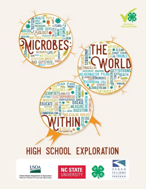 Book cover of: Microbes: the World Within. By: North Carolina North Carolina State University 4-H