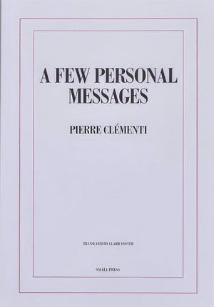 A Few Personal Messages
