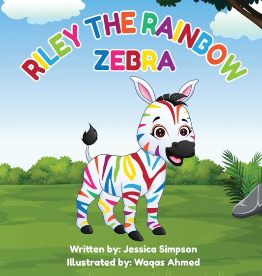 Book cover of: Riley the Rainbow Zebra