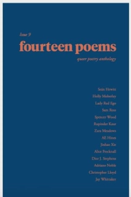 Book cover of: fourteen poems Issue 9: a queer poetry anthology