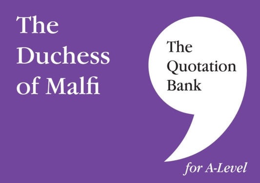 Book cover of: Quotation Bank: The Duchess of Malfi