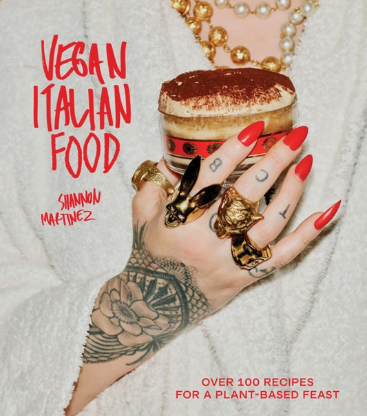 Book cover of: Vegan Italian Food. By: Shannon Martinez