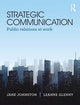Book cover of: Strategic Communication. By: Jane Johnston