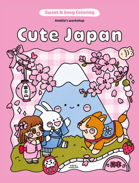 Book cover of: Sweet & Snug Coloring: Cute Japan