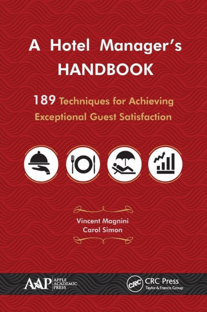 Book cover of: Hotel Manager's Handbook. By: Carol J. Simon