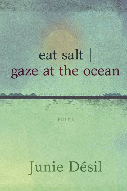 Book cover of: eat salt | gaze at the ocean. By: Junie Désil
