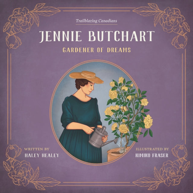 Book cover of: Jennie Butchart. By: Haley Healey
