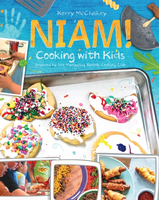 Book cover of: Niam! Cooking with Kids. By: Kerry McCluskey