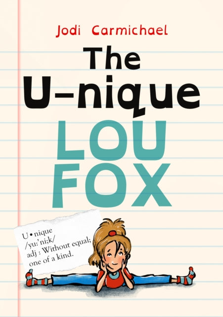 Book cover of: Unique Lou Fox. By: Jodi Carmichael