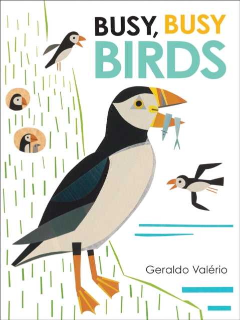 Book cover of: Busy, Busy Birds. By: Geraldo Valério