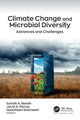 Book cover of: Climate Change and Microbial Diversity. By: Javid Ahmad Parray