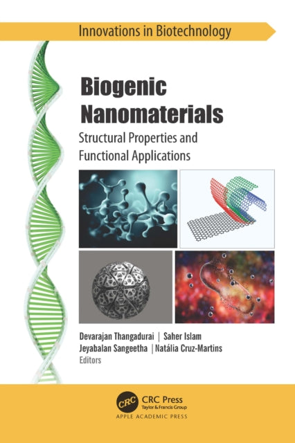 Book cover of: Biogenic Nanomaterials. By: D. Thangadurai