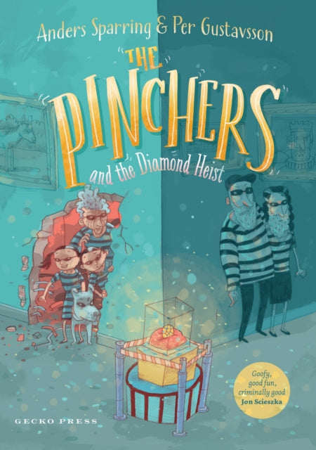Book cover of: Pinchers and the Diamond Heist. By: Anders Sparring